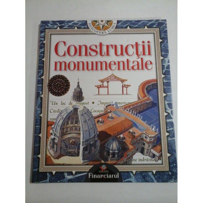 CONSTRUCTII  MONUMENTALE  - consultant  stiintific Anne  Lynch 